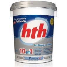 Cloro granulado HTH 10 em 1 - 10 Kg